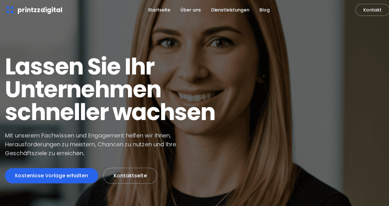 Conversion Landing Page – Projekt von PrintzzDigital